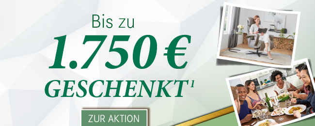 moebel huebner aktion bis zu 1750 euro geschenkt